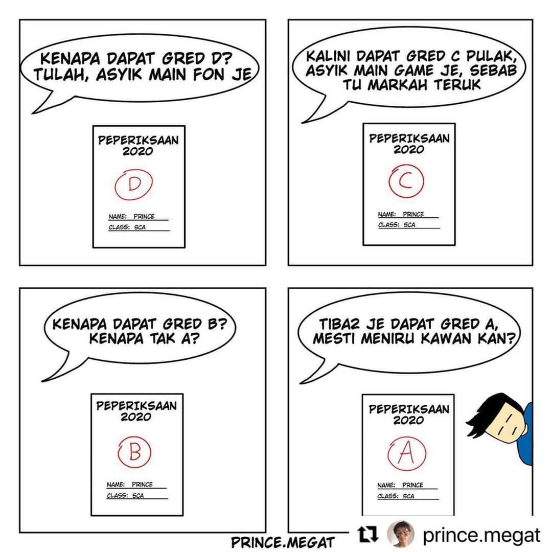 Koleksi Komik Malaysiaさんのインスタグラム写真 - (Koleksi Komik MalaysiaInstagram)「#Repost @prince.megat with @make_repost ・・・ [REALITY] (get 80likes to unlock new post)  Siapa pernah camni?  #komik #komikmalaysia #comics #english #princemegatcomic #malaysia #malaysian #malaya #komiklawak #lawakhambar #reality #lawak #funny #cute #art #lukisan #lukisanpensil #ipadair #pleasefollowme #pleaselike #comel #komiklucu #lucu」12月5日 21時37分 - tokkmungg_exclusive