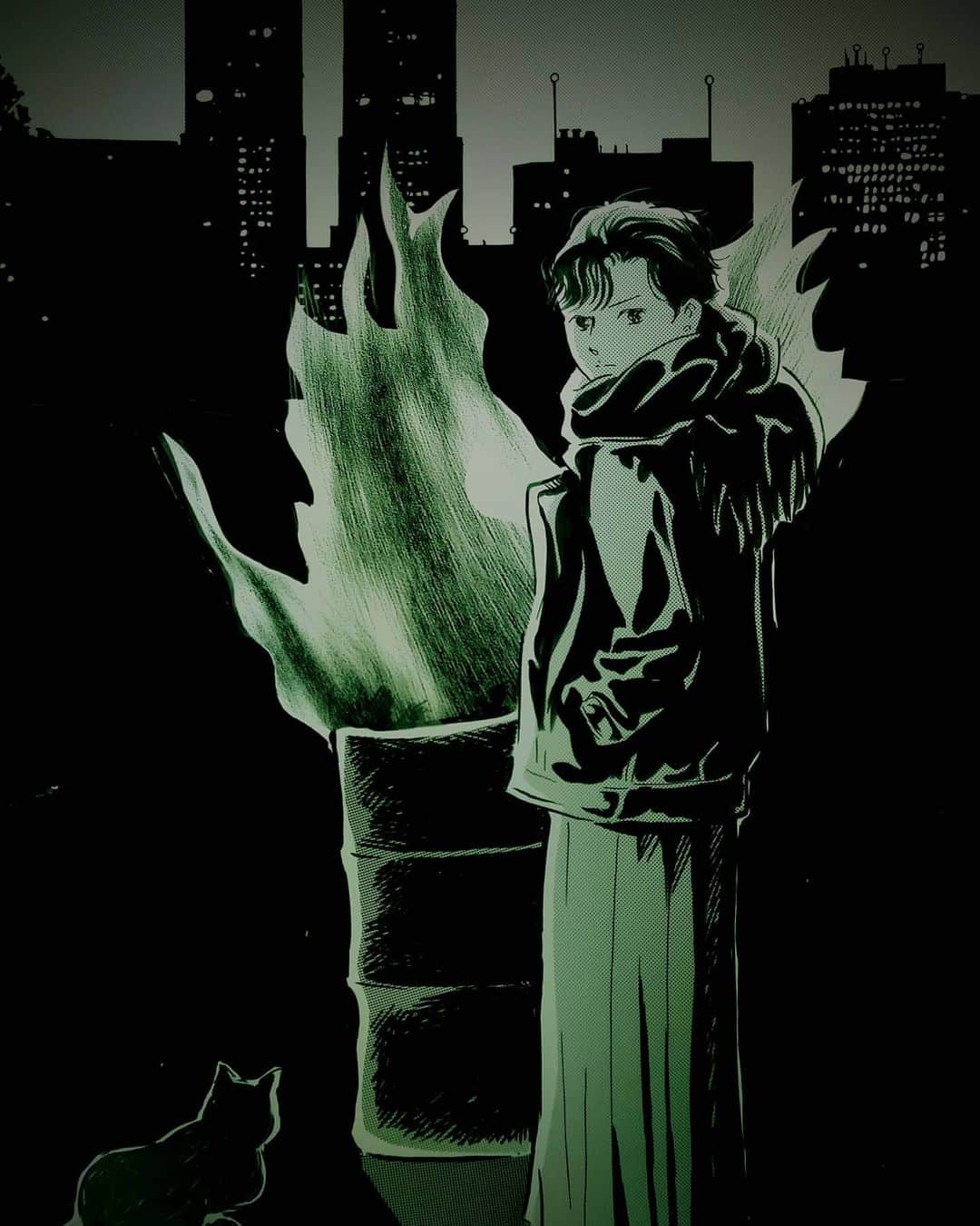 高口里純のインスタグラム：「(；´ﾟдﾟ)ゞ締め切りが～怒涛の年末調整‼️  #花のあすか組インフィニティ #高口里純#Renta #祥伝社#漫画  #manga #comic #illustration」