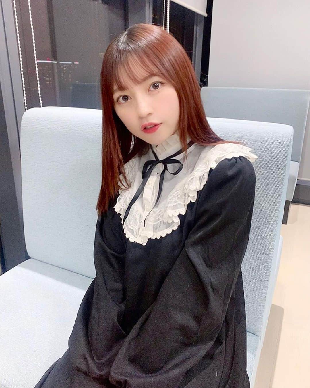 廣川奈々聖のインスタグラム：「らぶり〜ꪔ̤̮ 🤍﻿ ﻿」