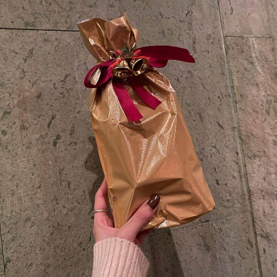 中澤瞳さんのインスタグラム写真 - (中澤瞳Instagram)「クリスマスプレゼントもらっちゃった😝ありがとう🥰  月1でお泊まり会してるのに写真撮らないから2人ともどこ見てるのかな📸慣れてない笑」12月5日 22時54分 - hitomi.nakazawa