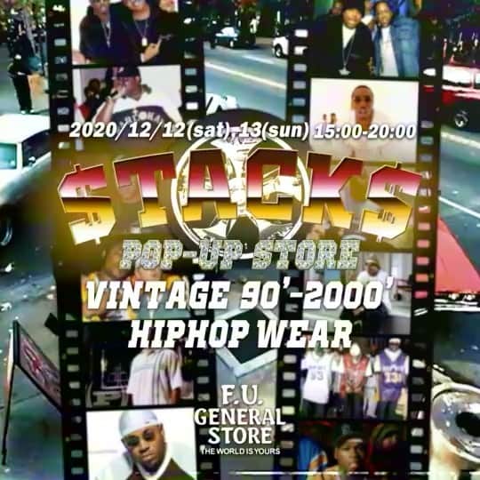 DJ SOULJAHのインスタグラム：「12.12 [SAT]💙鹿児島へ 🚢💨🌋 @stacks_jp x @f.u.general_store による2日間限定 PoP UP Store開催からの 初日夜はMy Man @__maru.jp 仕掛ける新名所 @niceandeasy.jp でアフターパーティー🍩🍸✨😷✌🏽是非両会場遊び来てください🎶 #鹿児島」