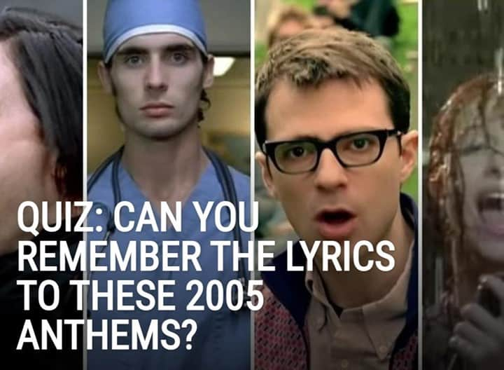 Alternative Pressさんのインスタグラム写真 - (Alternative PressInstagram)「QUIZ: Can you remember the lyrics to these 2005 anthems?⁠ LINK IN BIO⁠ .⁠ .⁠ .⁠ #30secondstomars #allamericanrejects #aar #weezer #paramore #2005 #2005albums #altpress #alternativepress」12月6日 10時01分 - altpress