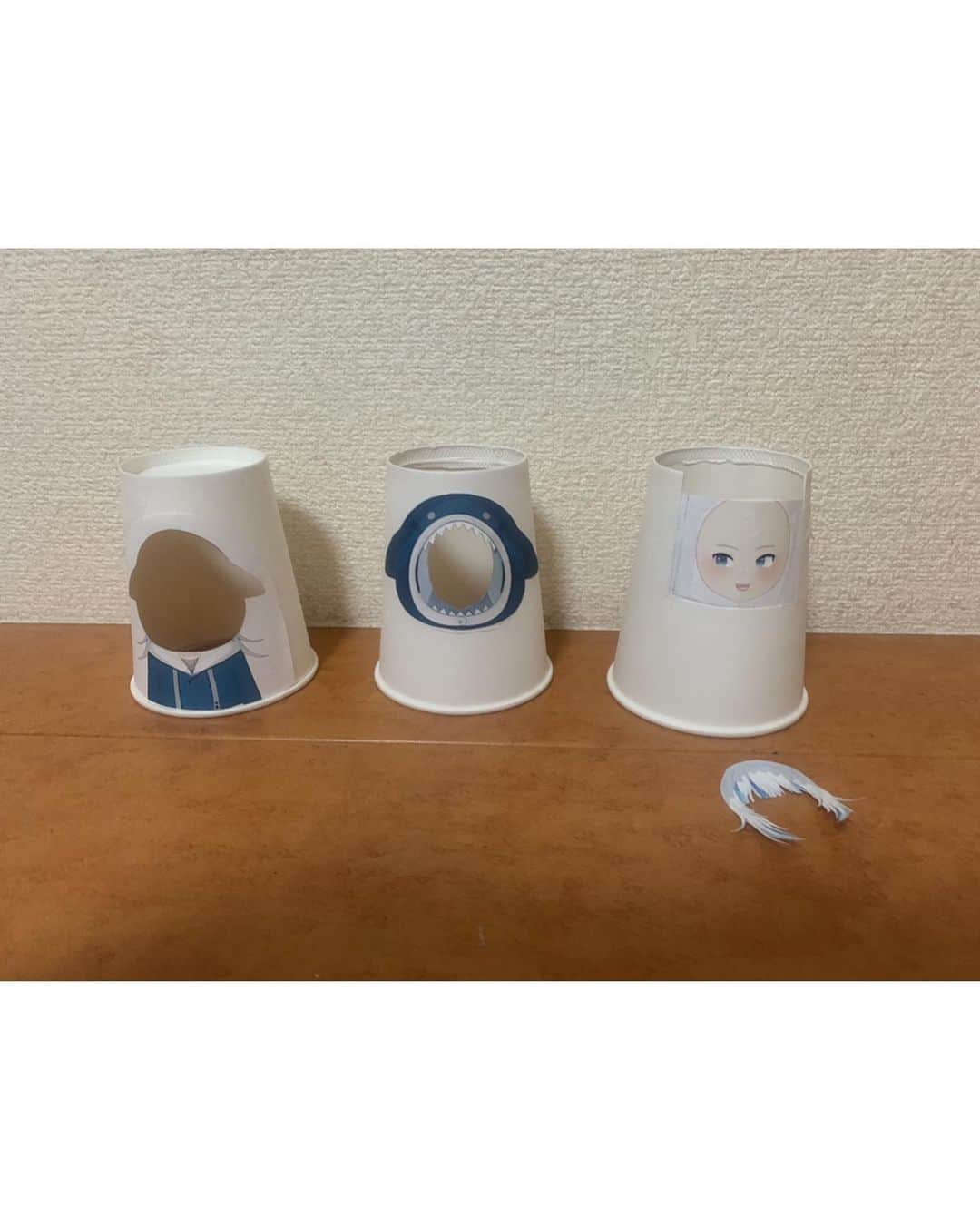 しんらしんげさんのインスタグラム写真 - (しんらしんげInstagram)「a!  #papercup #Vtuber #gawrgura #hololive」12月6日 9時12分 - shin.2580