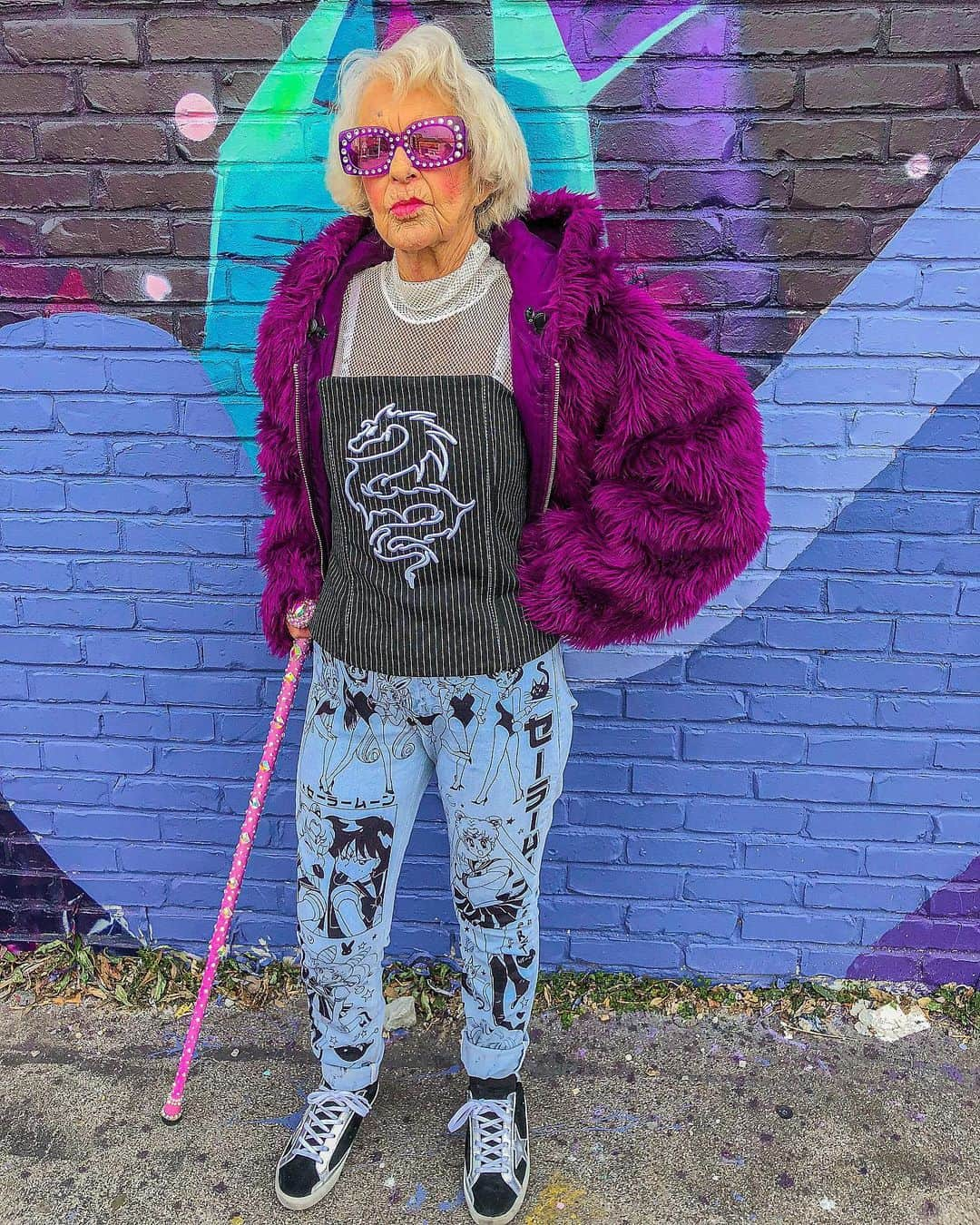 ファンキーグランマさんのインスタグラム写真 - (ファンキーグランマInstagram)「Resilient, Unstoppable, Fierce Forever」12月6日 9時43分 - baddiewinkle