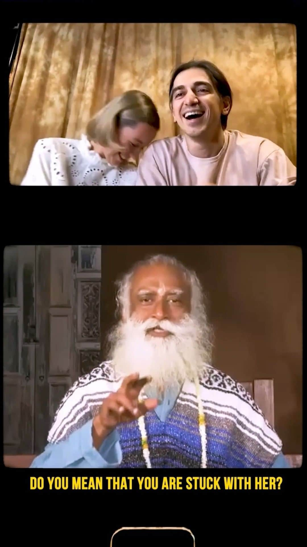 Murad Osmannのインスタグラム：「Time is just going away, you cannot stop it, roll it back and you can’t do anything. So, the only thing you can manage is your energy. You can make your energies in such a way that what somebody does in a hundred years you do in ten...» It was a big honor to have a conversation with @sadhguru  at this unusual time. @isha_usa」