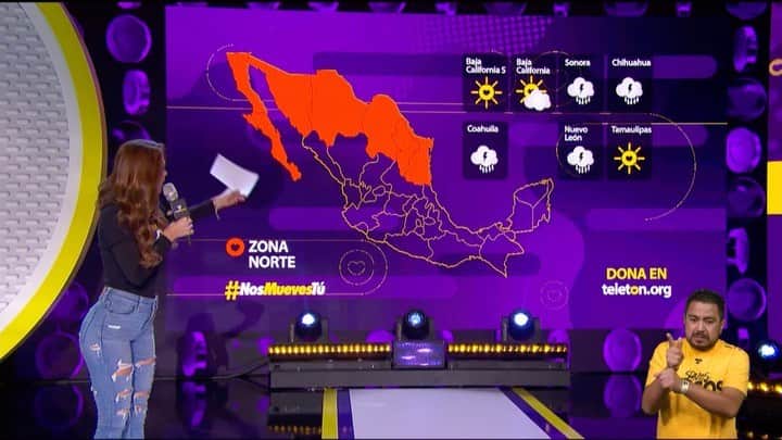ヤネット・ガルシアのインスタグラム：「Puedes ingresar a teleton.org y hacer tu donativo @teletonmexicooficial 💜  NO HAY DONATIVO PEQUEÑO! Hoy por ellos, mañana podría ser por nosotros  VAMOS MI GENTE DE MONTERREY!!!! 🙏🏻 🎥 @viornv」
