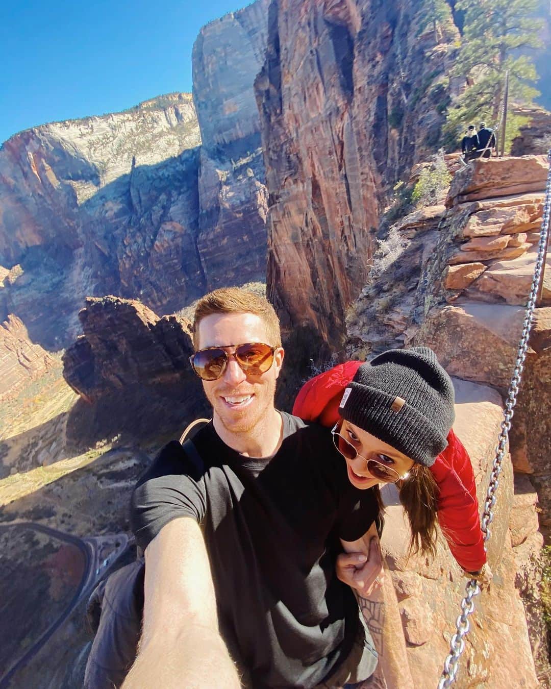 ショーン・ホワイトのインスタグラム：「Don’t look down! #Zion」