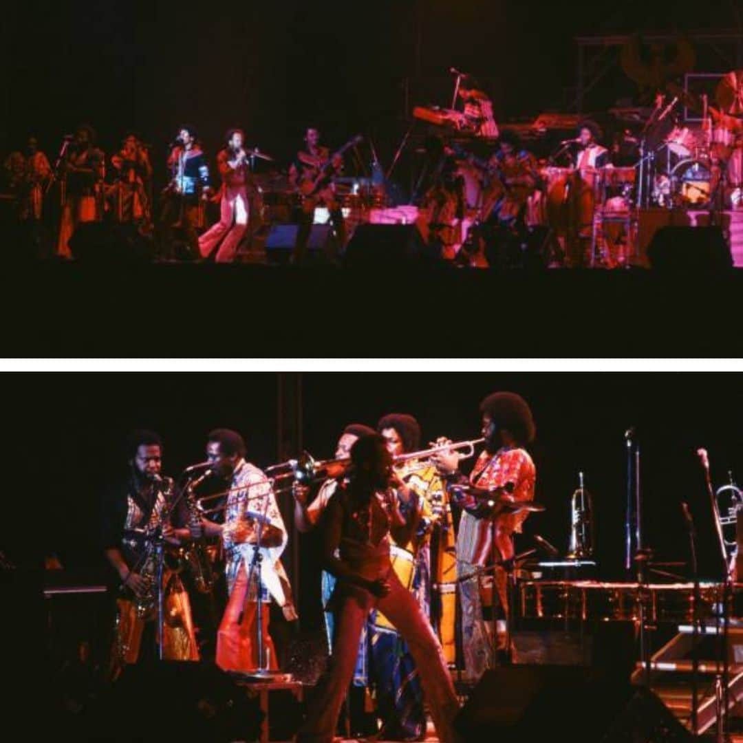 アース・ウィンド・アンド・ファイアーのインスタグラム：「Shots from our "Tour of the World" stop on March 26, 1979.⠀ ⠀ 📸Koh Hasebe/Shinko Music」