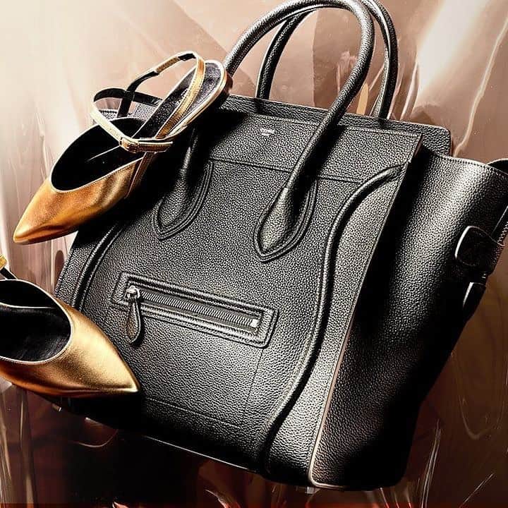 GILTのインスタグラム：「#CELINE is here with $1,999 luggage bags. That’s what we call a no-brainer. Tap the link in bio to shop.」