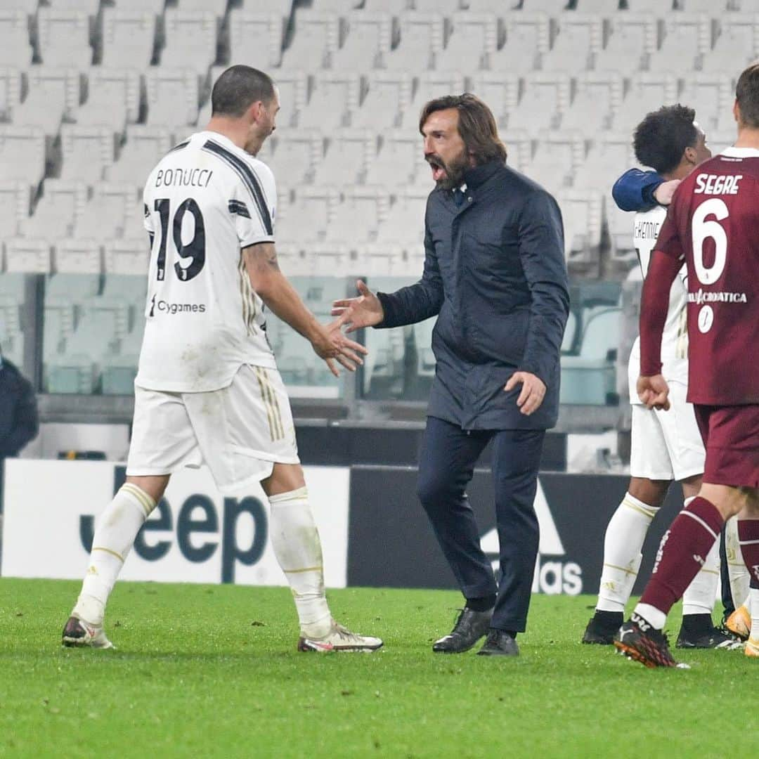 アンドレア・ピルロさんのインスタグラム写真 - (アンドレア・ピルロInstagram)「Primo derby da bordocampo e vittoria con una grande rimonta! Bravi i ragazzi per la reazione ⚪️⚫️ @juventus」12月6日 5時17分 - andreapirlo21