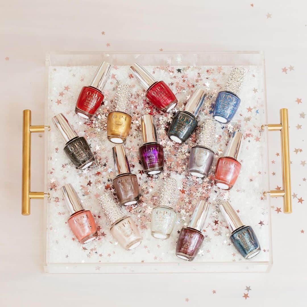 OPIさんのインスタグラム写真 - (OPIInstagram)「💎GIVEAWAY💎Calling all entertainers and partygoers! 📢 This extra-special GIVEAWAY is served up on a platter and guaranteed to bring joy! One lucky winner will win *5* Swarvoski encrusted caps, an @opi ring, and a full #OPIShineBright collection. Here’s how to enter:⁠ 1.Like this post⁠ 2.Follow @OPI  3.Tag your bestie(s)   The more comments the more entries 😉  Winner will be announced December 8th! #Giveaway starts today and ends 12/7/20 at 11:59PST. NO PURCHASE NECESSARY. Open only to legal residents of the 50 U.S. States and D.C., who are at least 16 years of age. The winner will be contacted via direct message.」12月6日 5時21分 - opi