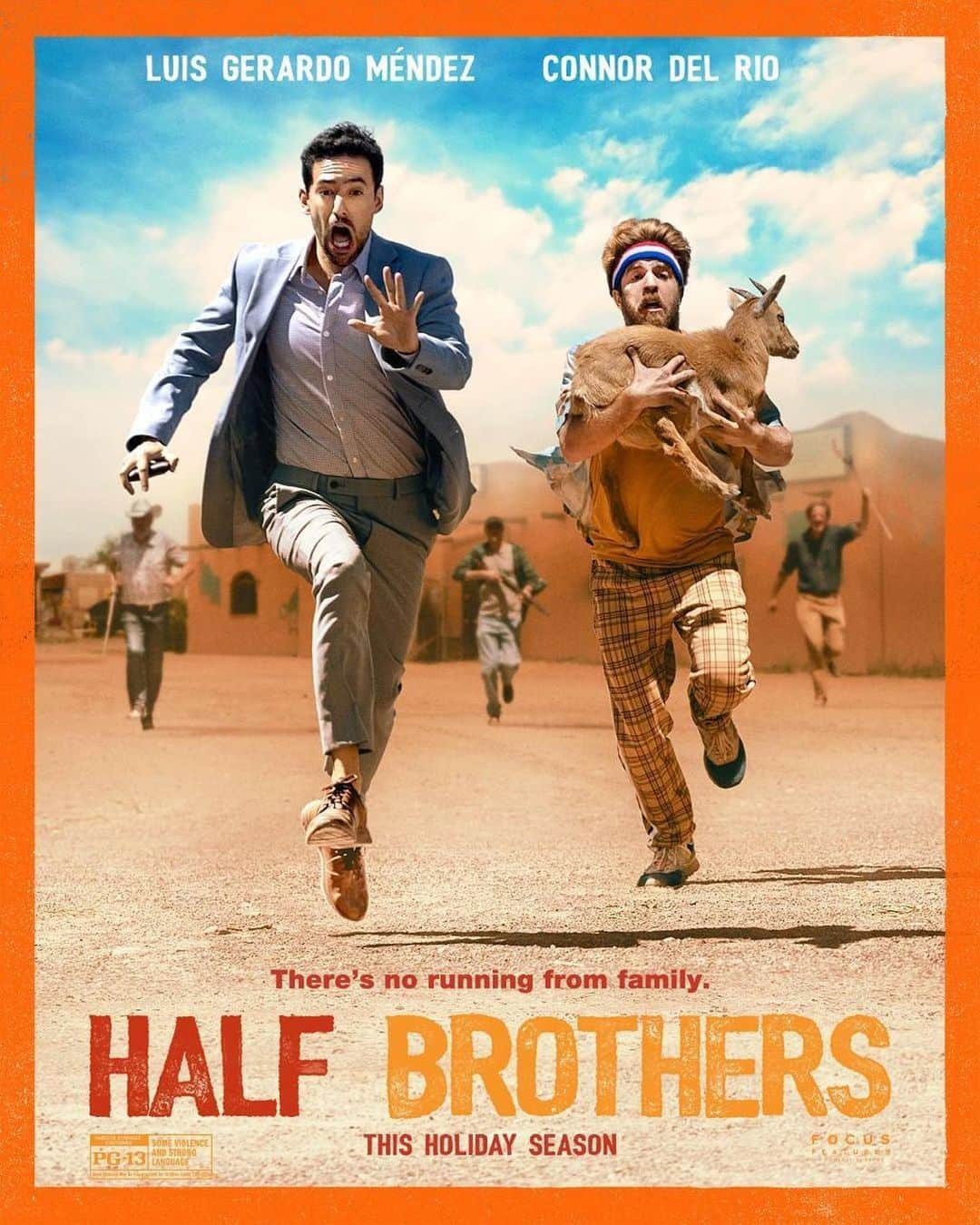 ミゲル・ラジュンのインスタグラム：「Felicidades hermano @luisgerardom por el estreno de @halfbrothersmovie en EEUU, esta increíble! No se la pierdan! 🙌🏻  Para todos en México, el estreno es el 30 de Diciembre, que la disfruten muchísimo! Apoyemos a Luis como grandes paisanos!!   🤜🏻🤛🏻  #movie #halfbrothers」