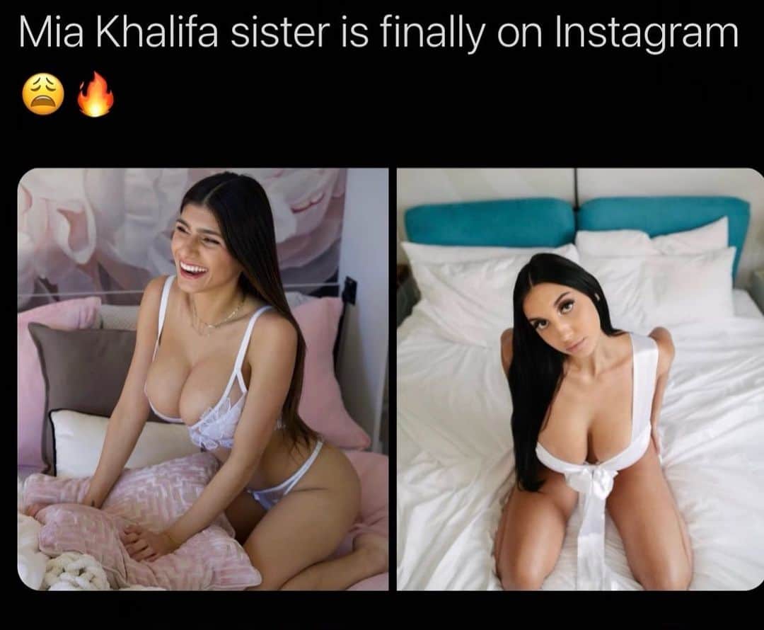 Italia Kashのインスタグラム：「Mia Khalifa sister @ is @matiii 😍🔥」