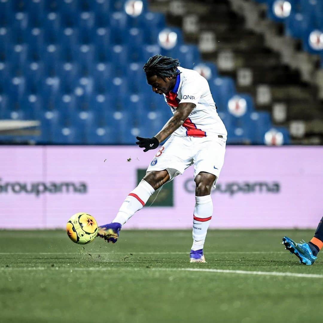 リーグ・アンさんのインスタグラム写真 - (リーグ・アンInstagram)「✔️ Le @psg s’impose face au @mhscofficiel avec une équipe remaniée ! (1-3)  PSG win away to Montpellier despite playing a heavily rotated side!  #ligue1ubereats #psg #kean #mbappe #dagba」12月6日 7時24分 - ligue1ubereats