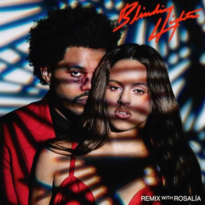 Block.fmのインスタグラム：「ROSALÍAがThe Weekndの「Blinding Lights」をリミックス、共演するミュージックビデオもリリース #bfmstaffpick」