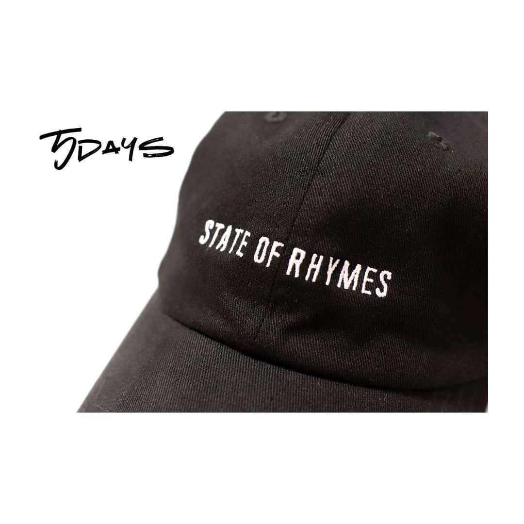 UZのインスタグラム：「リリックビデオ公開、キャップ発売まで残り５日❗️  STATE OF RHYMES STORE更新しました👍 https://stateofrhyme.base.shop/  #UZ #uzuz #stateofrhymes」