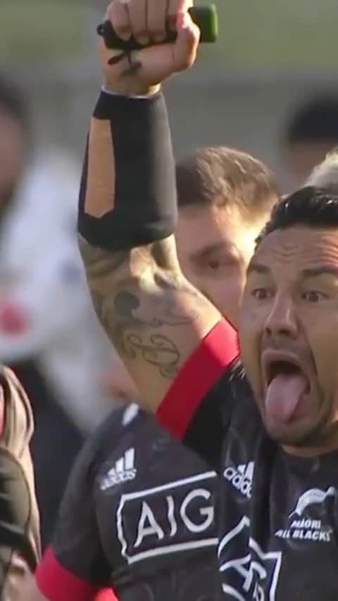 ヤスミン・アル＝マスリーのインスタグラム：「#haka @skytv #newzealand」