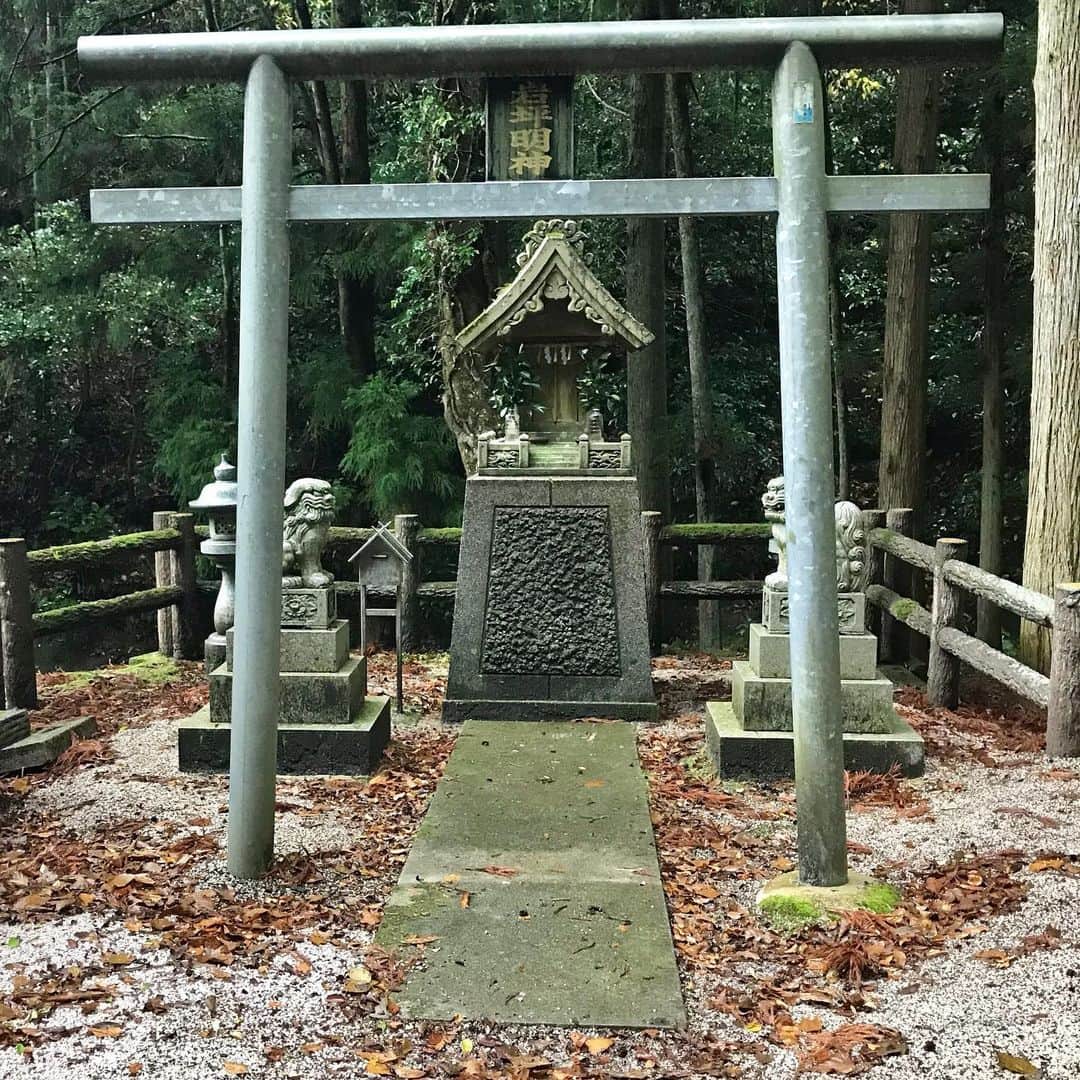 土屋眞弓さんのインスタグラム写真 - (土屋眞弓Instagram)「灯台から出雲に向かう途中、観光客も訪れる事もあまりないような、通り過ぎてしまうような川の辺りにひっそりとお祀りされるお社⛩ 空気がピンと張り詰めている岩坪  那賣佐神社もひっそりと佇むお社 色の無いこの世界に紅葉の紅がより一層鮮やかにそして静かに 神様に寄り添っているかの様🍁  #岩坪 #那賣佐神社 #紅葉 #神在月 #須佐之男命 #大国主命 #葦原醜男命」12月6日 13時11分 - mayumi.vivian