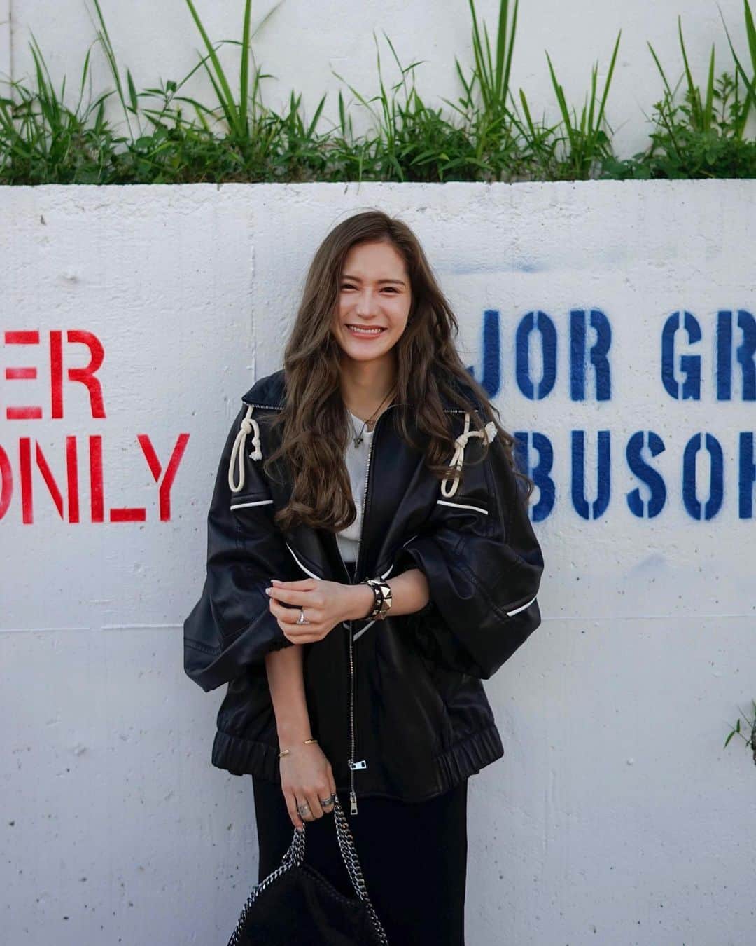 fukishaljのインスタグラム：「Black style 🖤 カジュアルはお好きですか😊？」