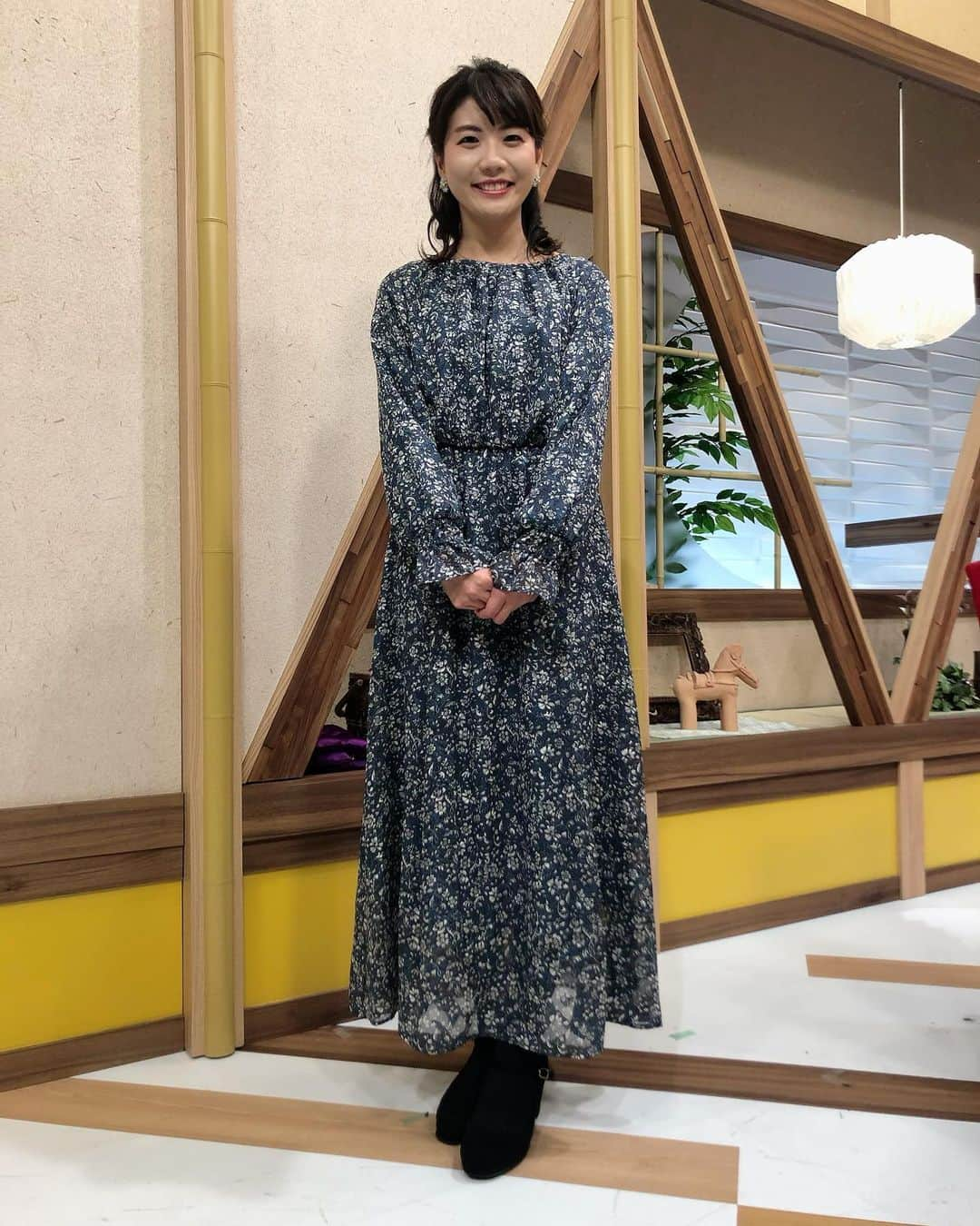 東條麻依子さんのインスタグラム写真 - (東條麻依子Instagram)「プライドご覧いただき ありがとうございました😊 . 衣装 は#Te'chichi さんすて岡山店 でお借りしました！ . 青色のワンピース！ 爽やかなブルーが素敵です！♡ 丈が長いので寒さ対策もバッチリ👌🏻 . 髪型は、roijirさんです！ 華やかなハーフアップにして 頂きました！✨ . #プライド#せとうち#経済のチカラ#衣装提供#ありがとうございます#わたしのピリリ」12月6日 15時48分 - maiko_tojo