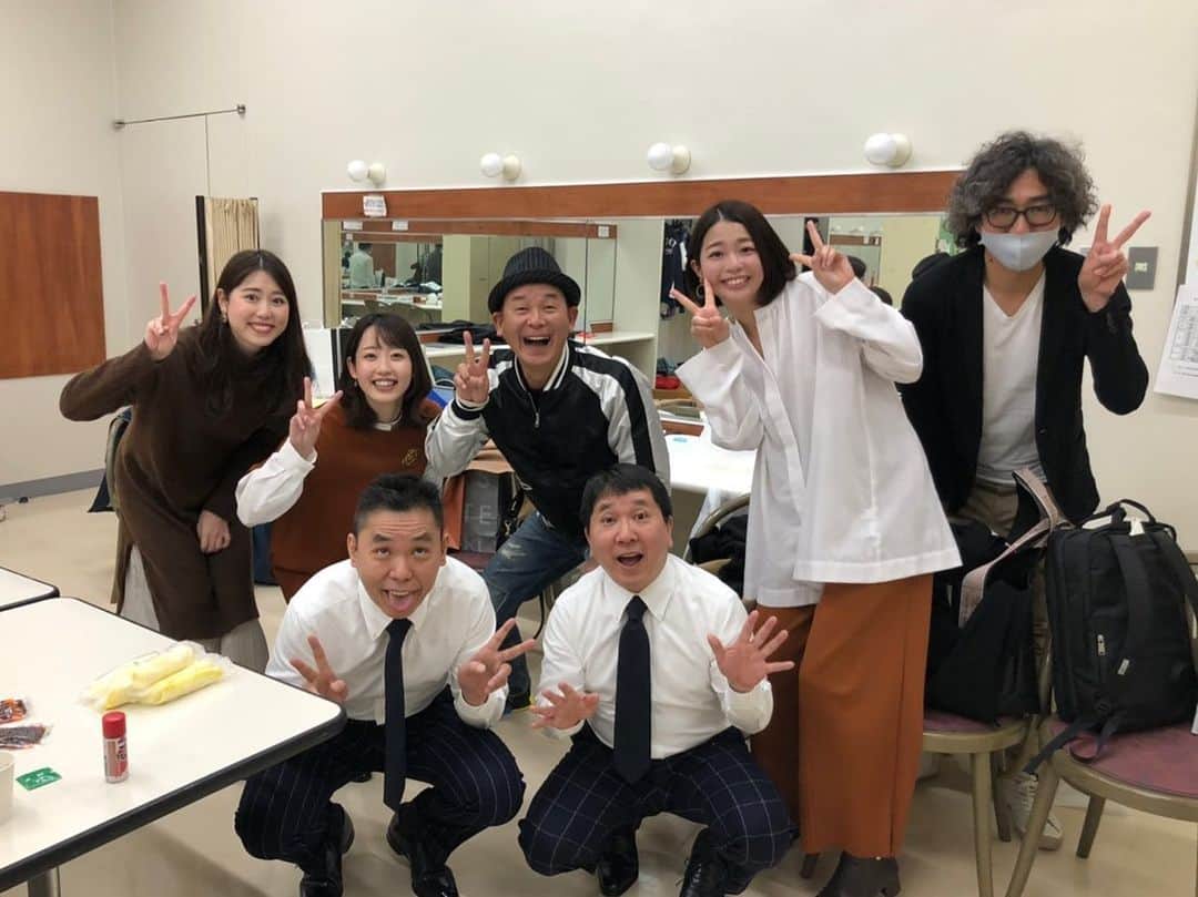 中根夕希のインスタグラム：「爆笑フェス！ 広島で爆笑問題さんにお会いさせていただけるなんて…！！！ 本当にありがたく、嬉しすぎる繋がりです。  ステージも、もう本当に最高でっ！！！ 生で見るお笑いの迫力に圧倒され 笑いすぎて泣いてました😂  不思議な、幸せな一日☺️☺️  #お笑いライブ　 #爆笑フェス #楽しすぎました」