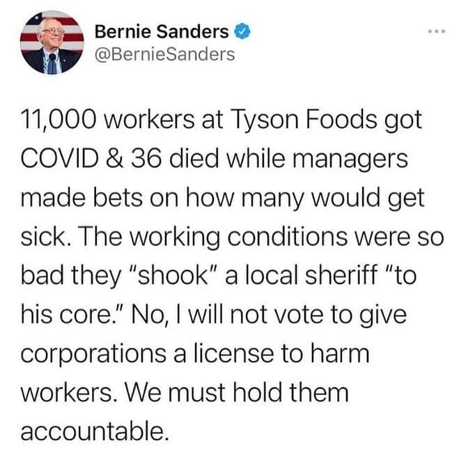 コンスタンス・マリーさんのインスタグラム写真 - (コンスタンス・マリーInstagram)「We may not agree on all but Bernie has a point. Passing a relief bill that doesn’t provide stimulus checks for suffering Americans doesn’t help much. Also, passing a bill that insulates corporations from liability when they don’t take precautions to protect their workers is WRONG!!! #americansneedhelp #Repost@@occupyeverything」12月6日 16時52分 - goconstance