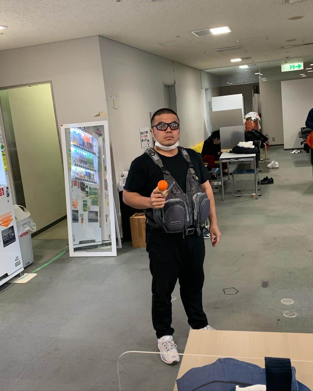 池田真一のインスタグラム：「未来から来たけん玉少年」