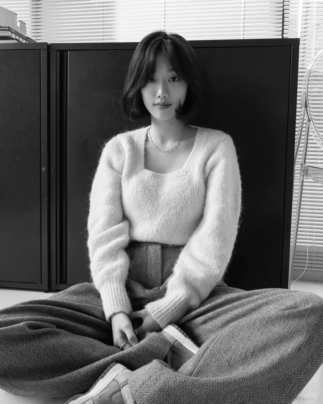 ナウンのインスタグラム：「싹뚝🙈」