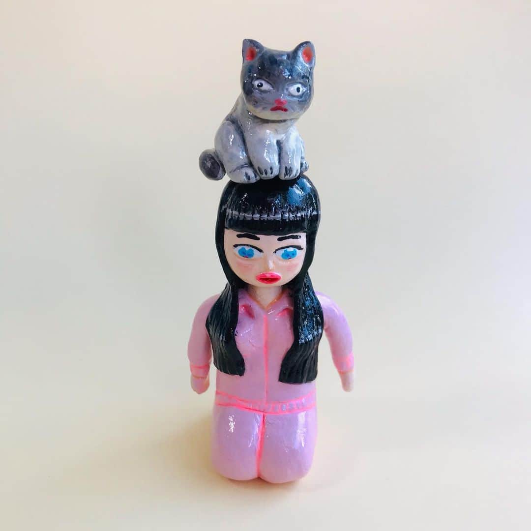 デハラユキノリのインスタグラム：「似顔絵フィギュアかんせい その1」