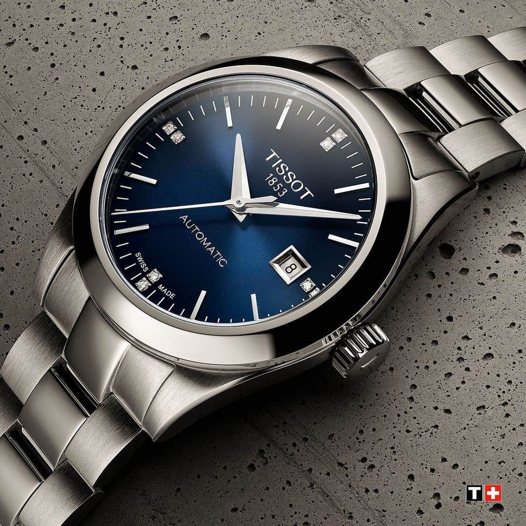 のインスタグラム：「A radiant expression of fresh, modern style! #Tissot #ThisisYourTime #TMyLady #radiant #fascinating #fresh #chic」