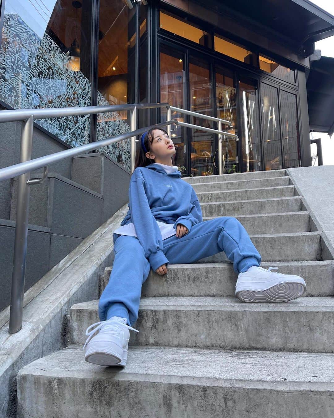 熊田来夢のインスタグラム：「🦋🌎💙💦」
