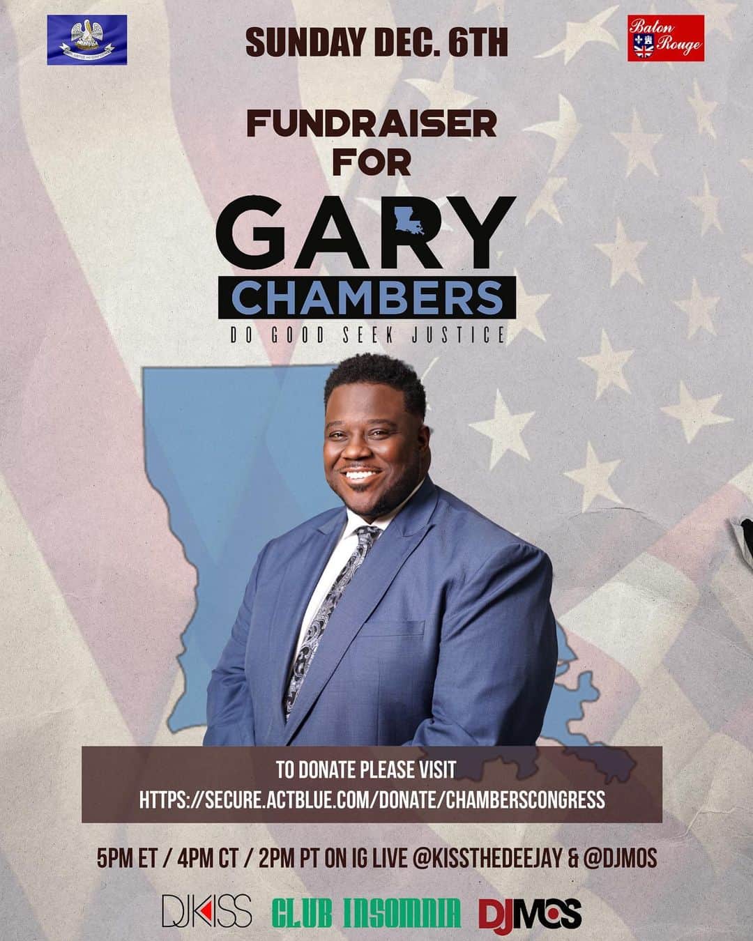Kissさんのインスタグラム写真 - (KissInstagram)「Hey y’all, happy Sunday!! 💕 Today @djmos and I are spinning an important fundraiser for our friend @garychambersjr to raise money for his campaign for U.S. Congress!!! By now, y’all have all seen Gary’s powerful viral video of him speaking truth to power. THIS is the type of leader we need right NOW...A person who is unafraid to speak up and to do the right thing for the people they represent whether or not it’s popular. I’m personally asking you guys to join us today at 2pm PST/5pm EST and to donate whatever you can to help him reach his goal to run. Thank y’all in advance!!! 🙌🏾 Link to donate is in my bio.」12月7日 3時21分 - kissthedeejay