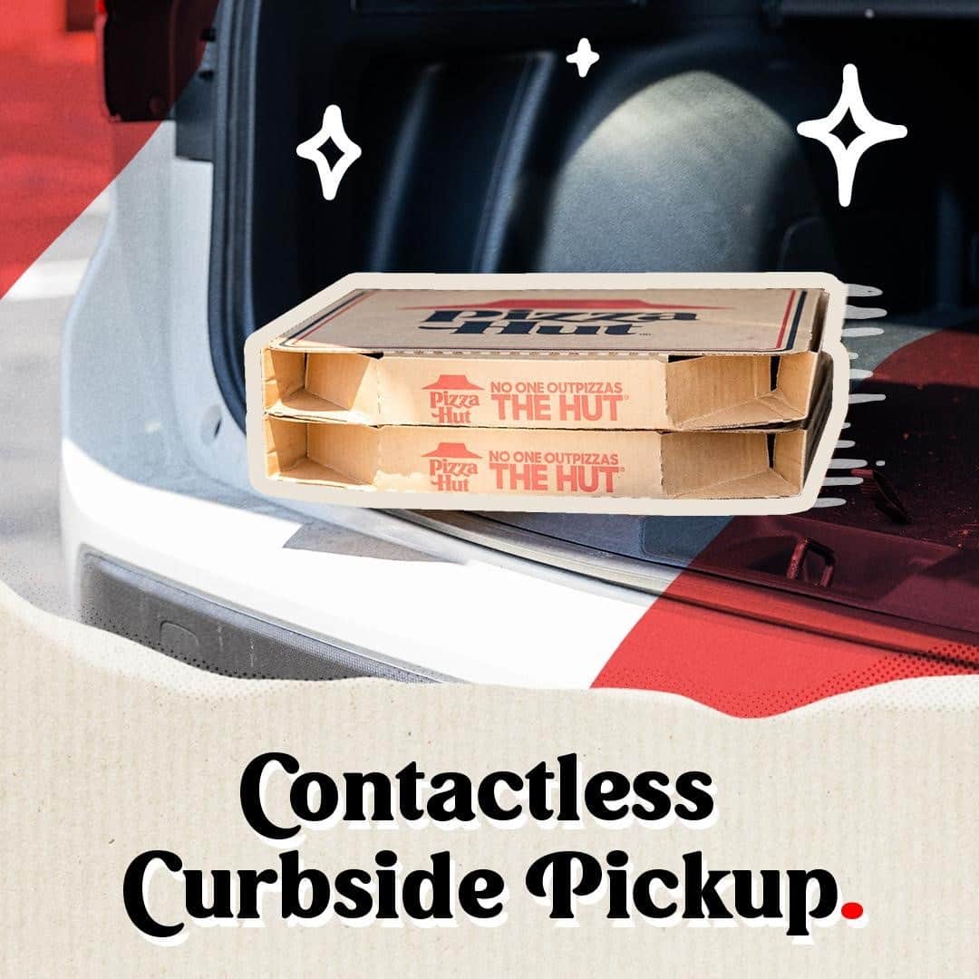 Pizza Hutのインスタグラム：「Don't forget! We’ve got options to help you feel confident you’re getting your pizza as safely as possible, from our Hut to yours.」