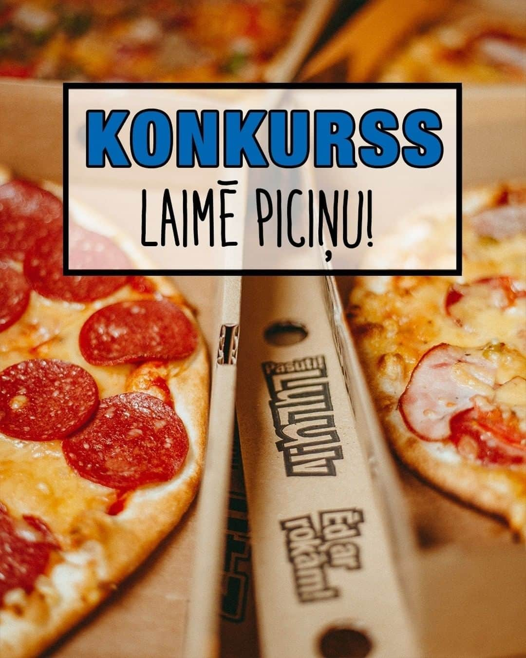 Pica LuLūのインスタグラム：「Iknedēļas #KONKURSS! Laimē lielo piciņu!🙌🍕  👉 Dalies ar šo ierakstu savā IG storijā 👉 Komentārā atzīmē, kuru no piciņām gribētu laimēt  👉 Spied “Sekot” mūsu Instagram kontam  Pēc nedēļas paziņosim uzvarētāju! 🎁」