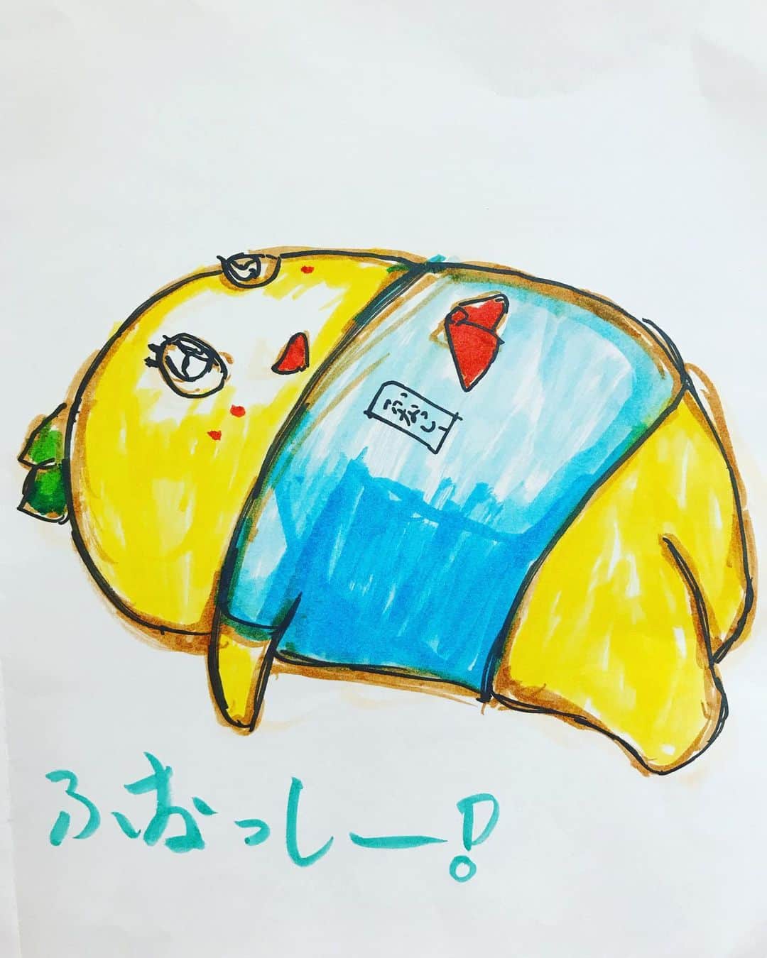 のインスタグラム：「#ふなっしー by @m_golden_b   長女大喜び！💕」