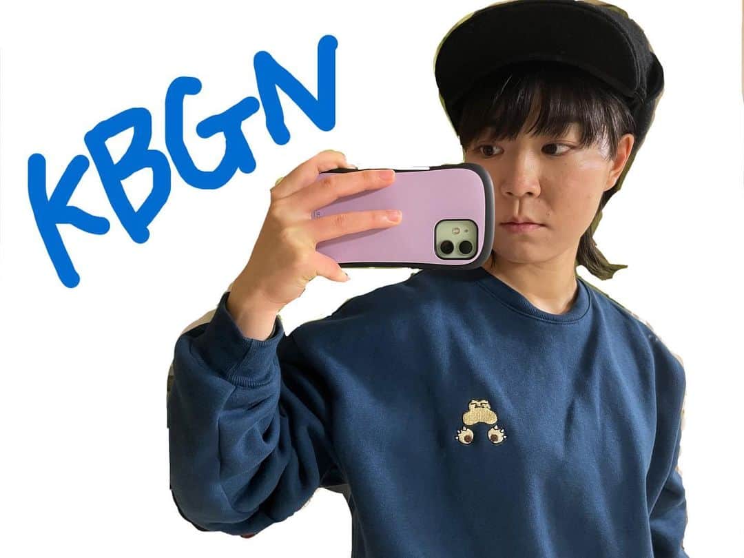 のインスタグラム：「カビゴントレーナー🍙 #カビゴン #ポケモン #トレーナー #KBGN #略した #iphone」