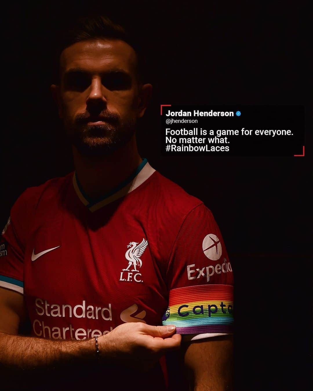 リヴァプールFCさんのインスタグラム写真 - (リヴァプールFCInstagram)「Football is a game for everyone 🏳️‍🌈 #YNWA #RainbowLaces」12月6日 20時31分 - liverpoolfc