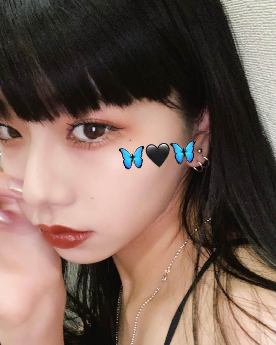 Hinaさんのインスタグラム写真 - (HinaInstagram)「🦋」12月6日 21時21分 - hina_faky