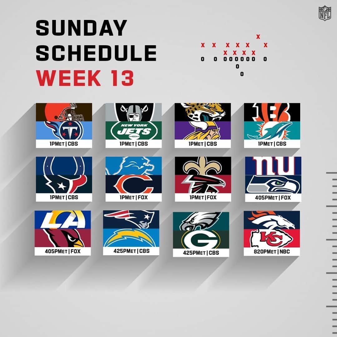 NFLさんのインスタグラム写真 - (NFLInstagram)「It's Football Sunday! 🏈」12月6日 22時00分 - nfl