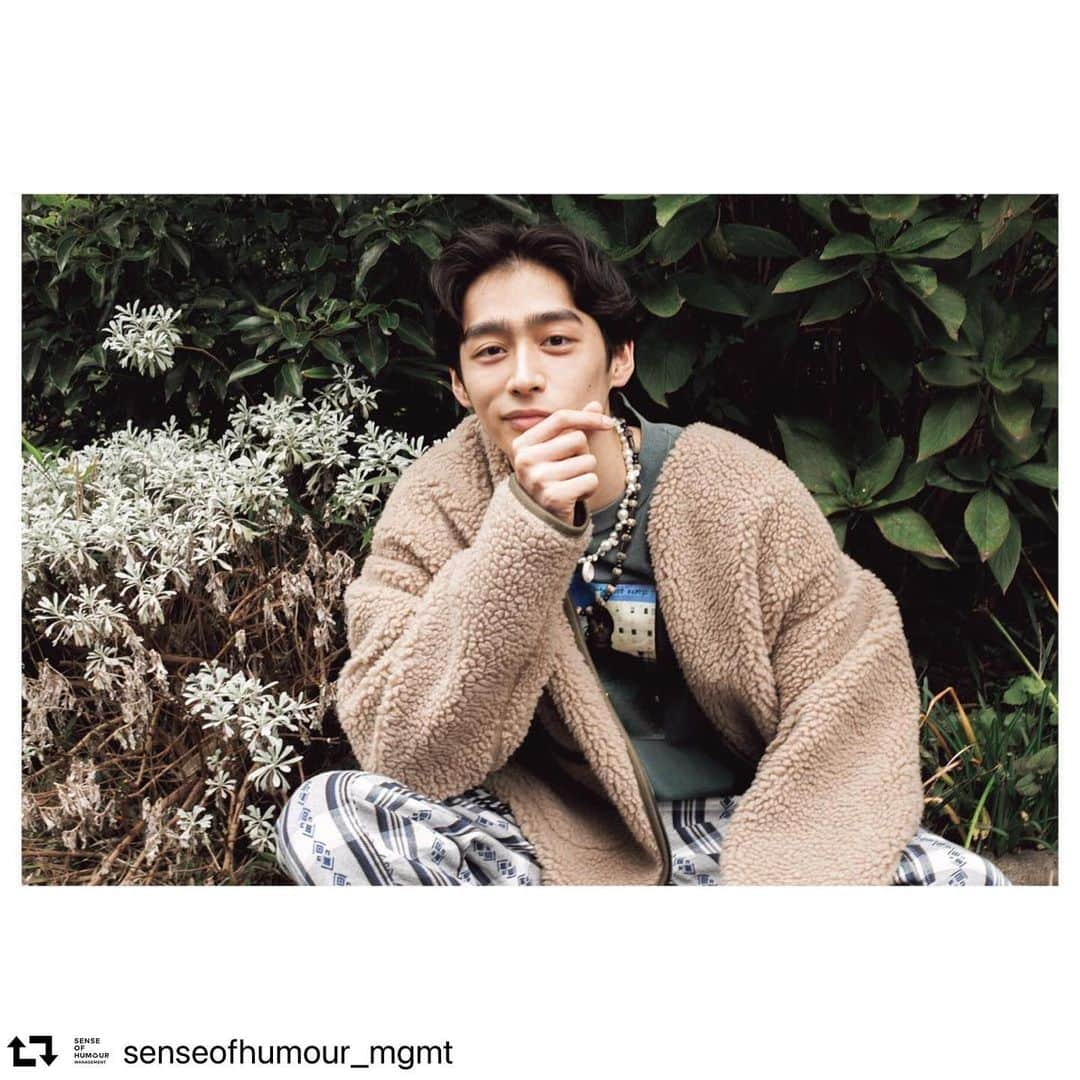 西村哲也のインスタグラム：「Styled by me  #repost @senseofhumour_mgmt ・・・ New Work by SHOTARO @shotaro.ao   Hair & Makeup for Noritaka Hamao @noritaka_hamao  講談社with 1月号 @with_mag_official   Photographer Mitsue Yamamoto Stylist @tetsuyanishimura Model @noritaka_hamao  #WITH #講談社with #濱尾ノリタカ #fashion #fashionshoot #menswear #menshair #hairstyle #hairmake #style #styleinspo #instagood #tokyo #SHOTAROforSENSEOFHUMOUR」