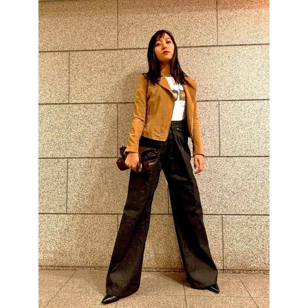 工藤綾乃のインスタグラム：「#ootd  #stellamccartney  #mango #johnlawrencesullivan  #gvgv」