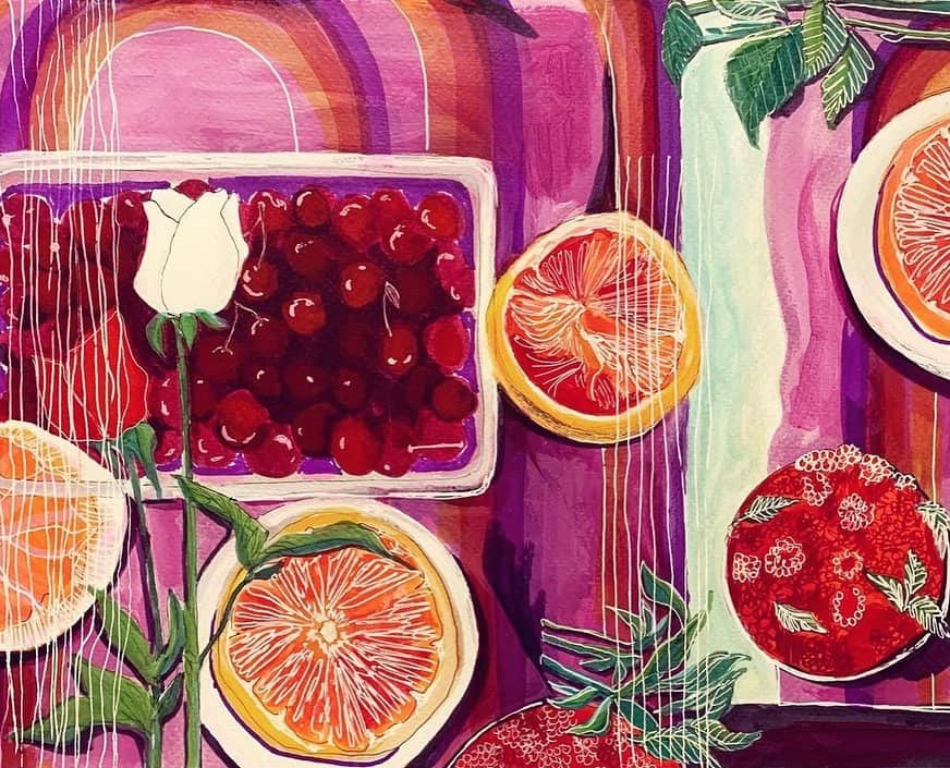 テート・ギャラリーさんのインスタグラム写真 - (テート・ギャラリーInstagram)「We're excited to share just a small selection of your incredible responses to our @stillherestilllife challenge, in response to Wolfgang Tillmans' fruity still life, 'Stilleben Markstrasse.' 🍒🍃 See today’s story for more responses! ​ Each week, @stillherestilllife sets a still life challenge, posting a photograph for their community to adapt into their own medium. The project's creators Zena and Tess started their weekly challenges during lockdown earlier this year. Follow them to take on future still life challenges. Artwork featured by: 1. @mari__saito 2. @esmeillustration 3. @jyoomn 4. @jessiewsart 5. @sarahdellicolli 6. @thriftedcloud 7. @akiraohiso 8. @sandsaltmoon 9. @mondaymeetslayers 10. All in response to @wolfgang_tillmans, Stilleben Markstrasse 1997, Tate collection」12月6日 23時09分 - tate
