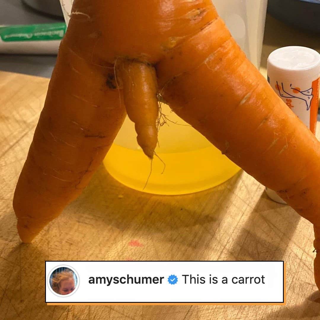 E! Onlineさんのインスタグラム写真 - (E! OnlineInstagram)「This is an episode of Veggietales that we were not expecting. (📷: @amyschumer)」12月7日 2時05分 - enews