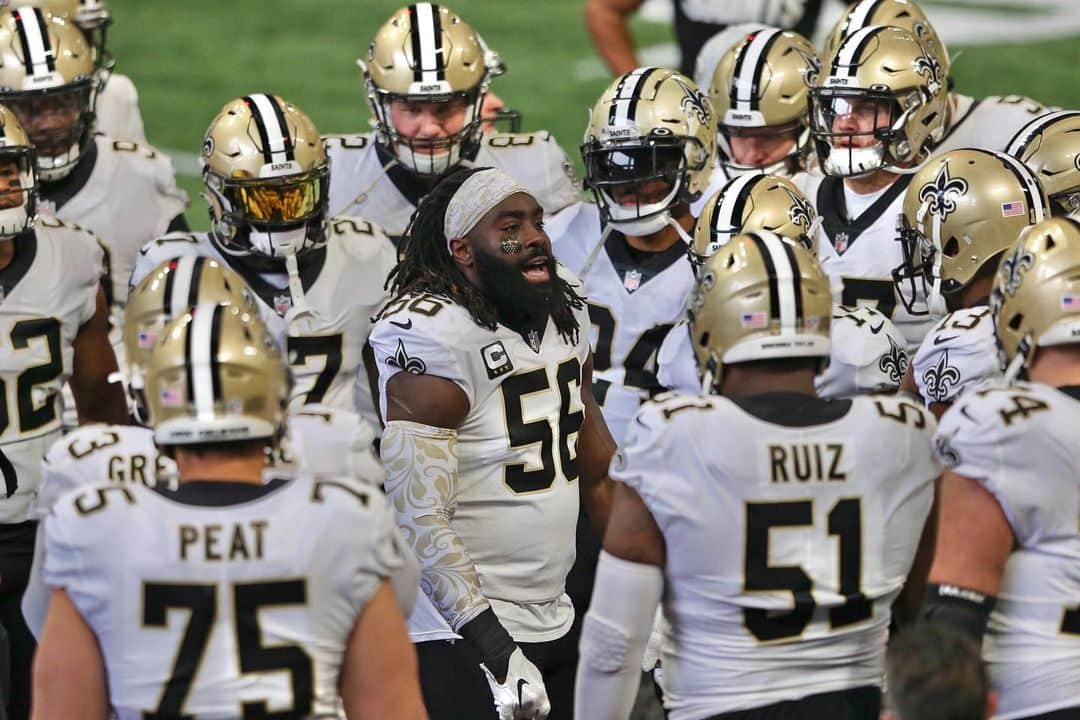 ニューオーリンズ・セインツさんのインスタグラム写真 - (ニューオーリンズ・セインツInstagram)「"UNLEASH THE BEAST!" 🗣  - @d56davis   #SaintsGameday」12月7日 2時52分 - saints