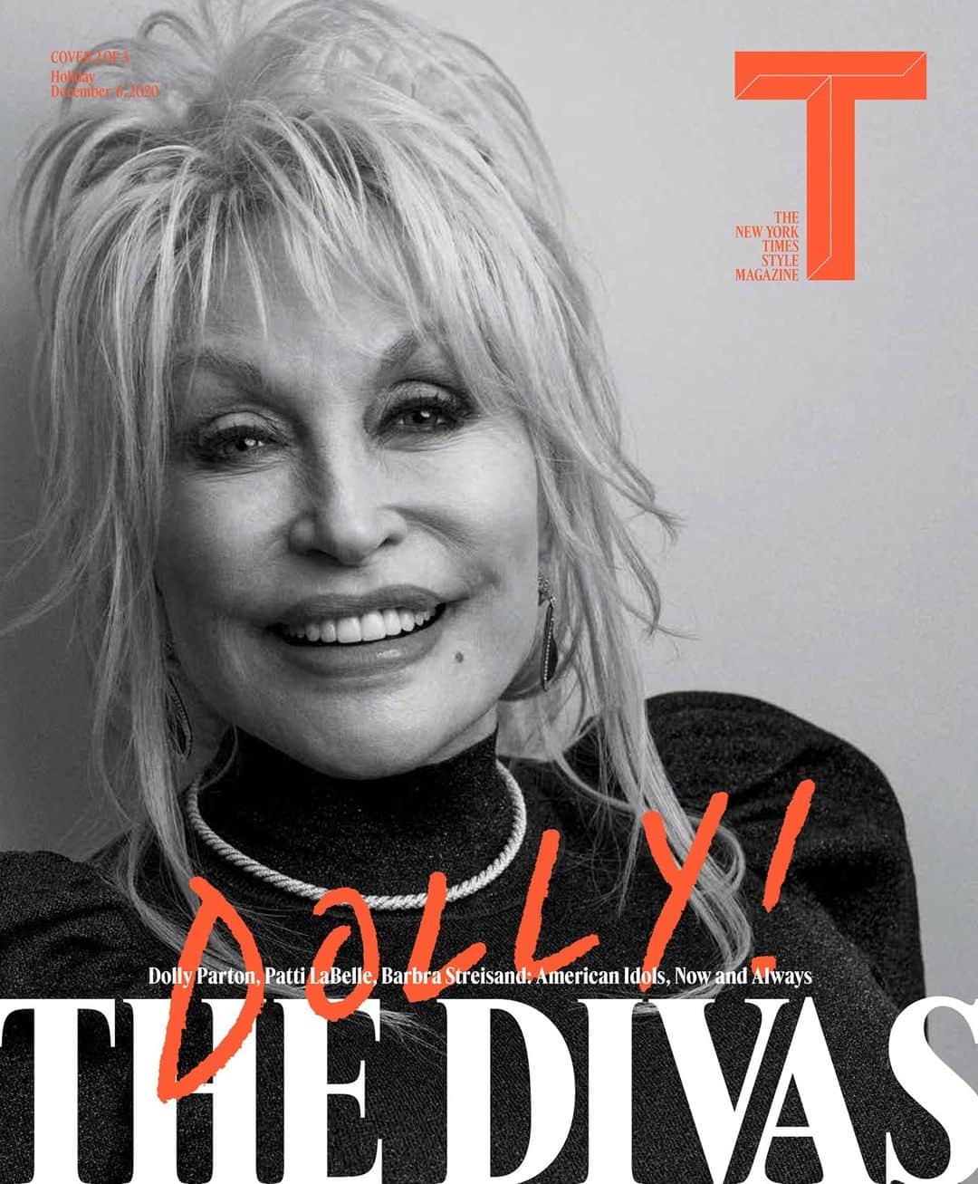 デビッドヤーマンのインスタグラム：「Hello, Dolly👋 @dollyparton wears a #DavidYurman Pavéflex necklace on the cover of @TMagazine’s latest issue.」