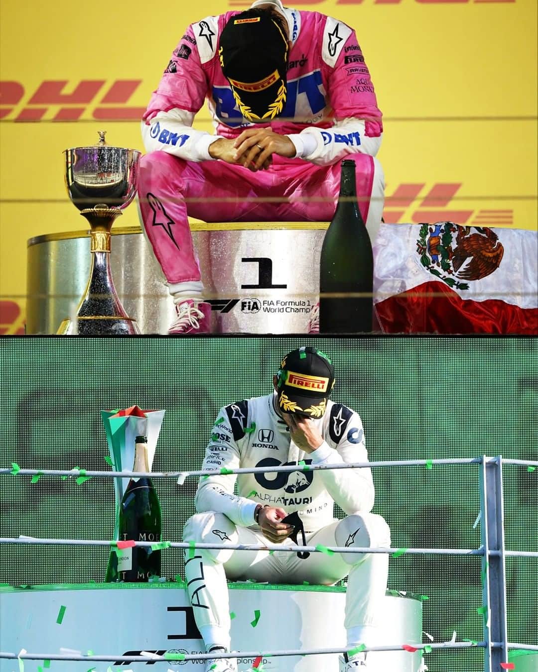 F1さんのインスタグラム写真 - (F1Instagram)「BIG mood 🤯🍾🏆  #F1 #Formula1 #ItalianGP #SakhirGP」12月7日 6時25分 - f1