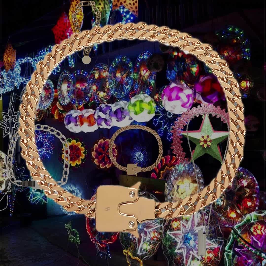 エルエヌシーシーのインスタグラム：「This festive season, LN-CC celebrates unusual traditions and folktales from around the globe. In the Philippines the Giant Lantern Festival is held each year on the Saturday before Christmas Eve in the city of San Fernando. Local villages compete to build the most elaborate lantern. Explore LN-CC's selection of unique jewellery within the bright lights, featuring pieces from 1017 ALYX 9SM, Johnny Hoxton and Pearls Before Swine.」