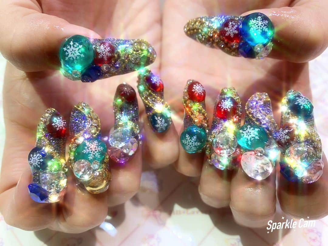 mamijinguのインスタグラム：「これ噂の自爪さん💅  #jillandlovers #nail #nailart #paragel #gelneil#gel #ネイル #ネイルアート #me #look #love #かわいい」