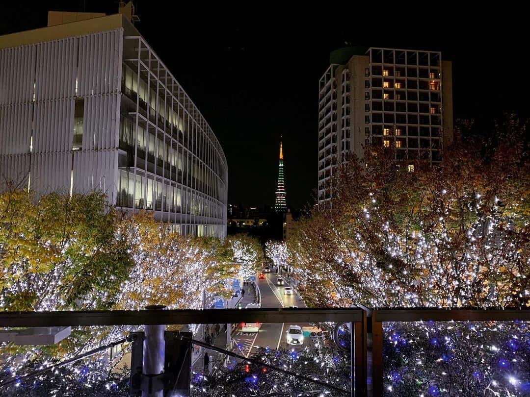 のインスタグラム：「#イルミネーション2020  #東京 #六本木ヒルズ #けやき坂 #東京タワー #ここはいつもギラギラ #サンタさん待ってるよ #japan #tokyo #roppongi #keyakizaka  #illumination #動画はyoutubeで見てね」