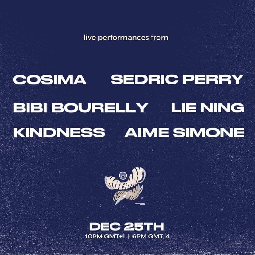 カインドネスさんのインスタグラム写真 - (カインドネスInstagram)「Ok this is an insane line up and the only time I'm prepared to do anything CLOSE to a performance online this whole pandemic. Christmas day when you've had enough of your family and need a little uplifting show from all of these angels..... and it's for an amazing cause too. Just donate 20€ or more to @charmmone's gofundme. BPOC trans & inter community get free tickets courtesy of Miss Charm! Support this cause this holiday season and help a girl get her life affirming surgeries! Link in bio 💕💕💕💕」12月7日 23時05分 - kindnessmusic